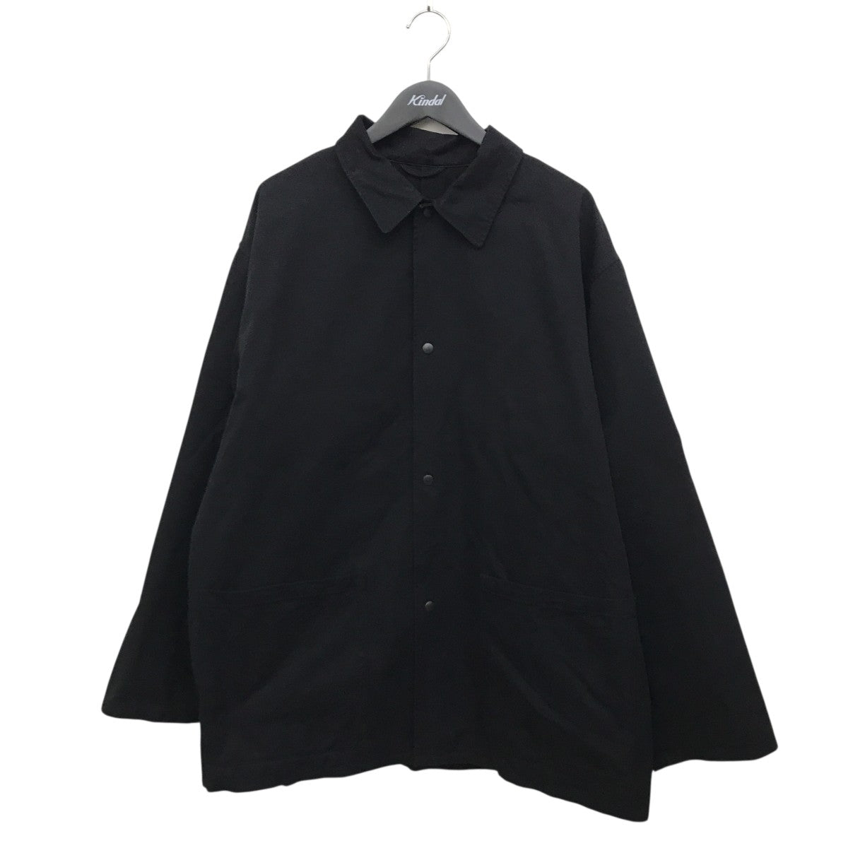 25ss COMOLI ポストツイルワークジャケット 2ブラック COMOLI ポストワークツイル ジャケット | 大阪心斎橋のメンズ洋服の