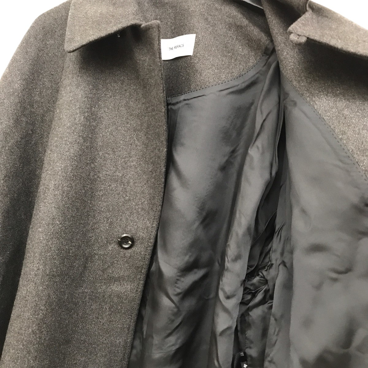 THE RERACS(ザリラクス) バルカラーコート23FW-RECT-382-J 23FW-RECT