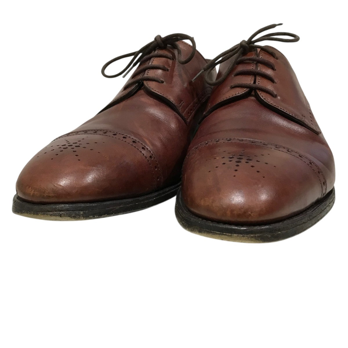 JOHN LOBB(ジョンロブ) 【BRACKLEY】レザーシューズ ブラウン サイズ 7