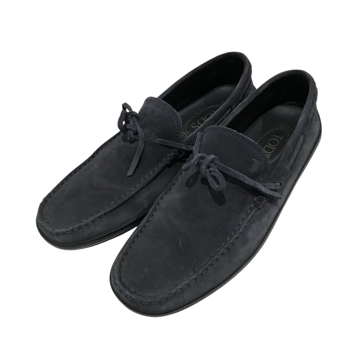 適当な価格 TOD'S(トッズ) 1/2 7 サイズ ネイビー ドライビングシューズ 靴
