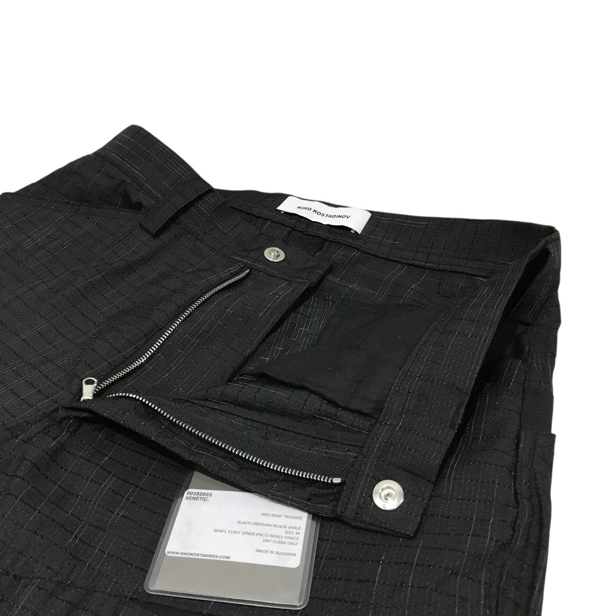 Kiko Kostadinov(キココスタディノフ) 25SSINEX SNAP TROUSER