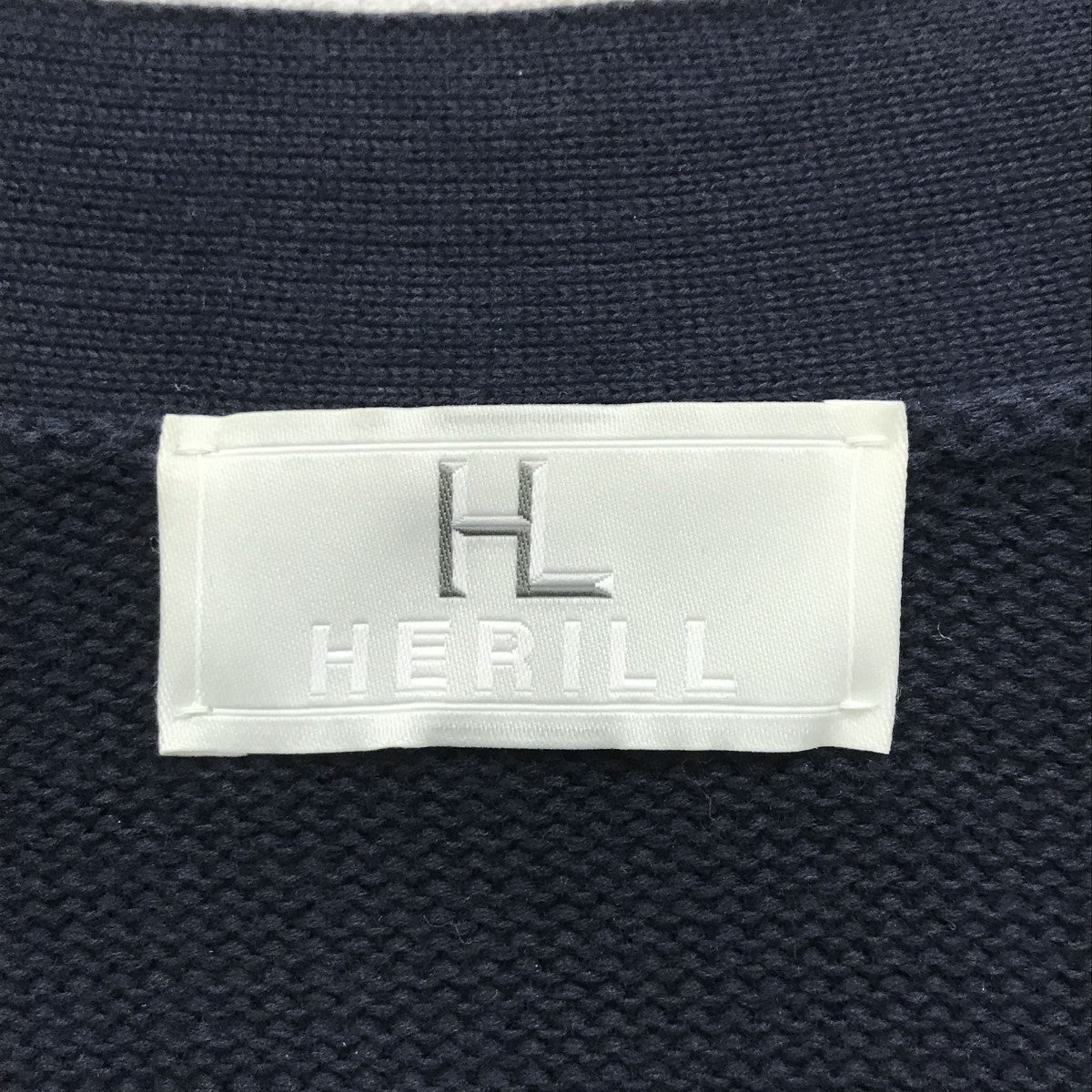 HERILL(ヘリル) 25SSニットカーディガン25-080-HL-8000-10 25-080-HL