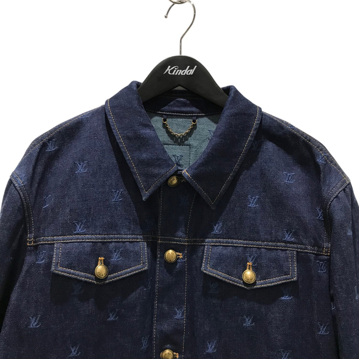 LOUIS VUITTON デニムジャケット 青(デニム) 4103425M0107 LOUIS VUITTON - LOUIS VUITTON デニム ジャケットの通販 by