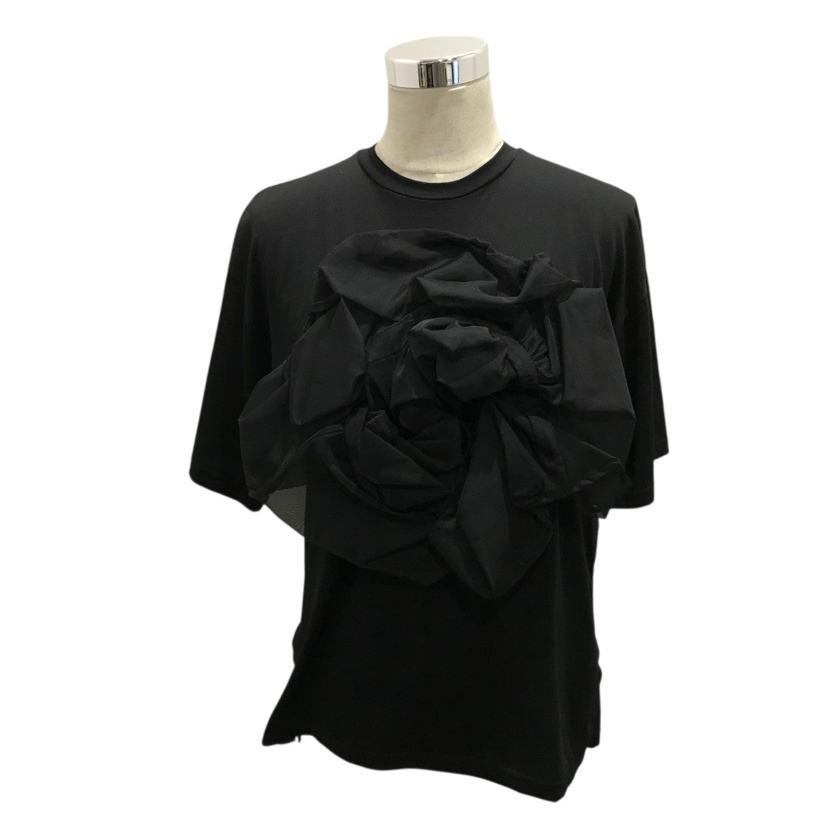 極美品✨ENFOLD 24SS COMBI FLARE Tシャツ カットソー 黒