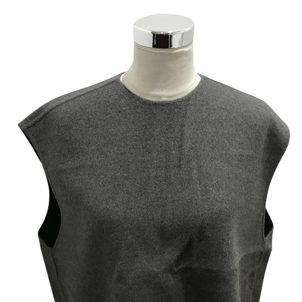 Drawer(ドゥロワー) ウールベスト6521-299-1020 6521-299-1020 グレー