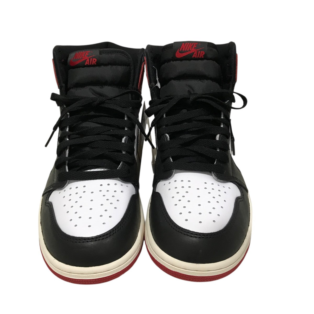 NIKE(ナイキ) 【AIR JORDAN1 HIGH OG Black Toe】ハイカットスニーカー