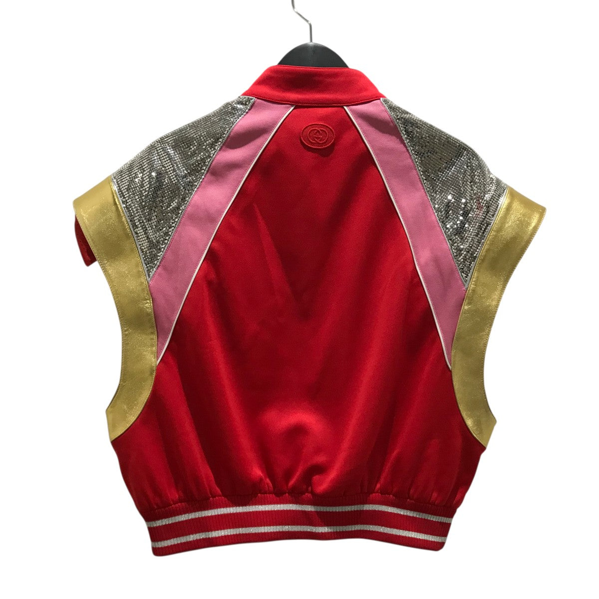 GUCCI スパンコールジップジャケット737404 古着・中古-2枚目のアイテム画像