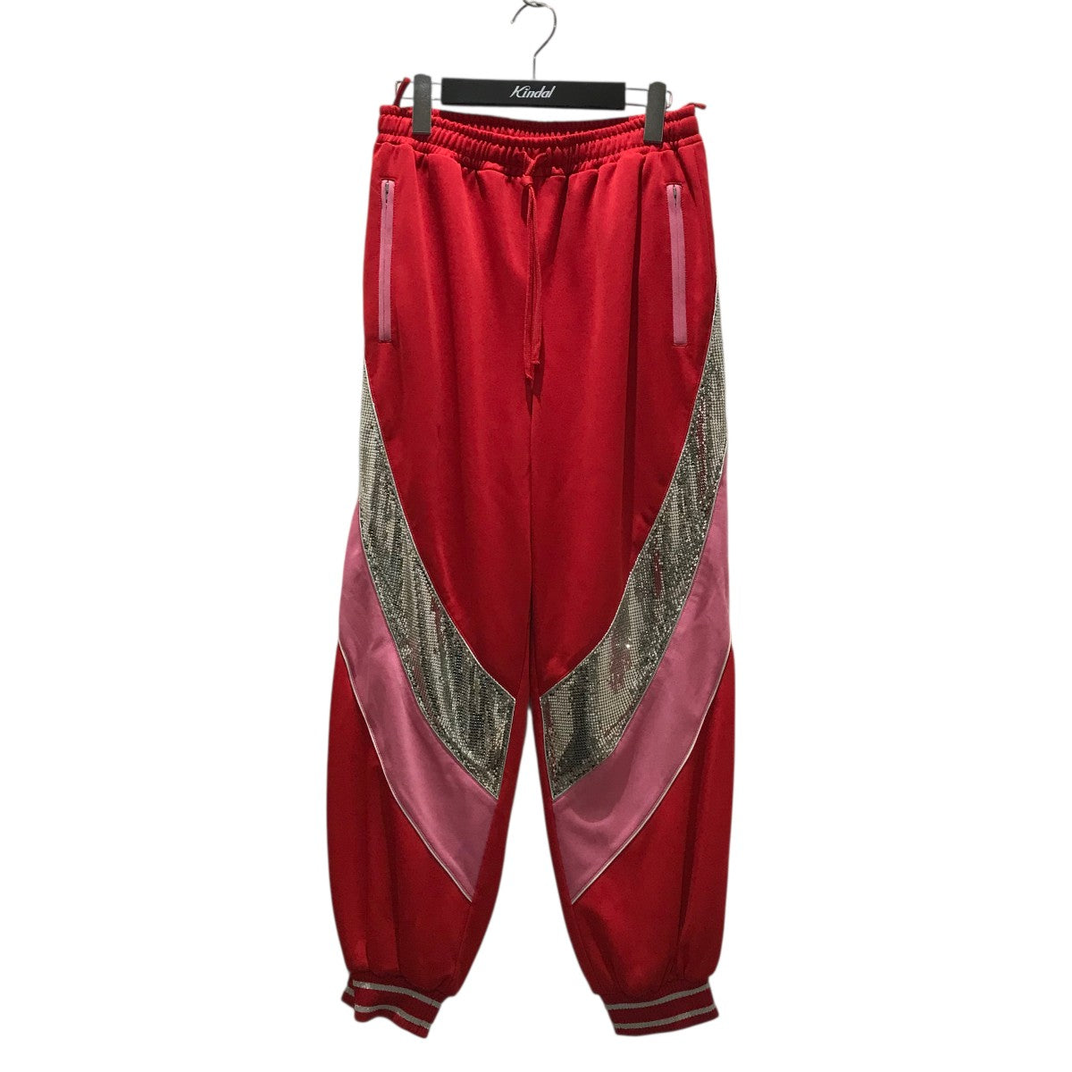 GUCCI(グッチ) スパンコールトラックパンツ740095 740095 レッド