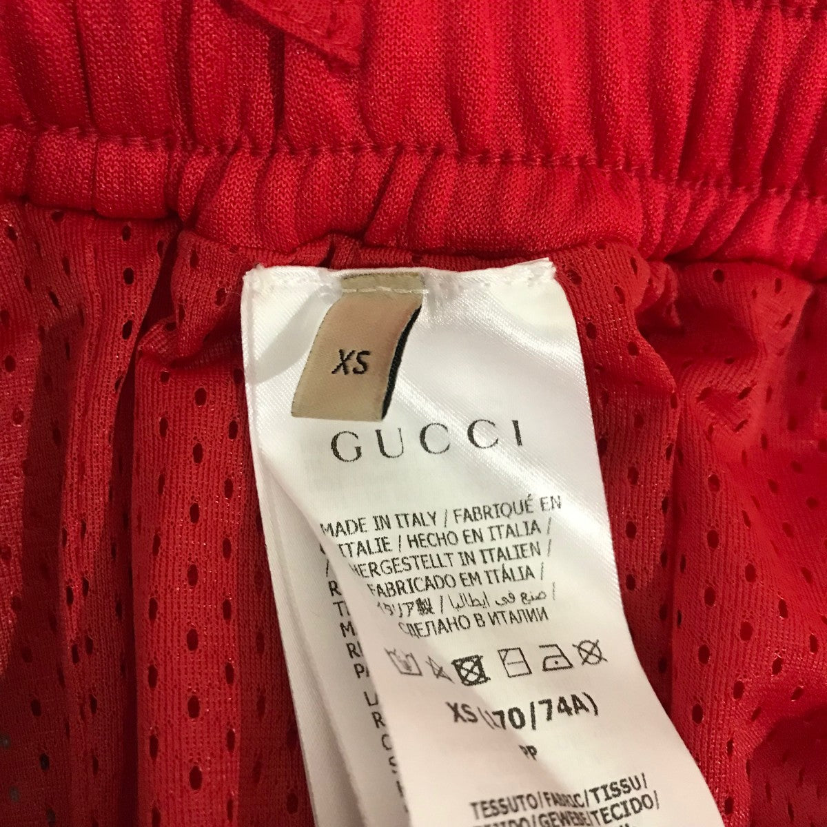 GUCCI スパンコールトラックパンツ740095 古着・中古-5枚目のアイテム画像