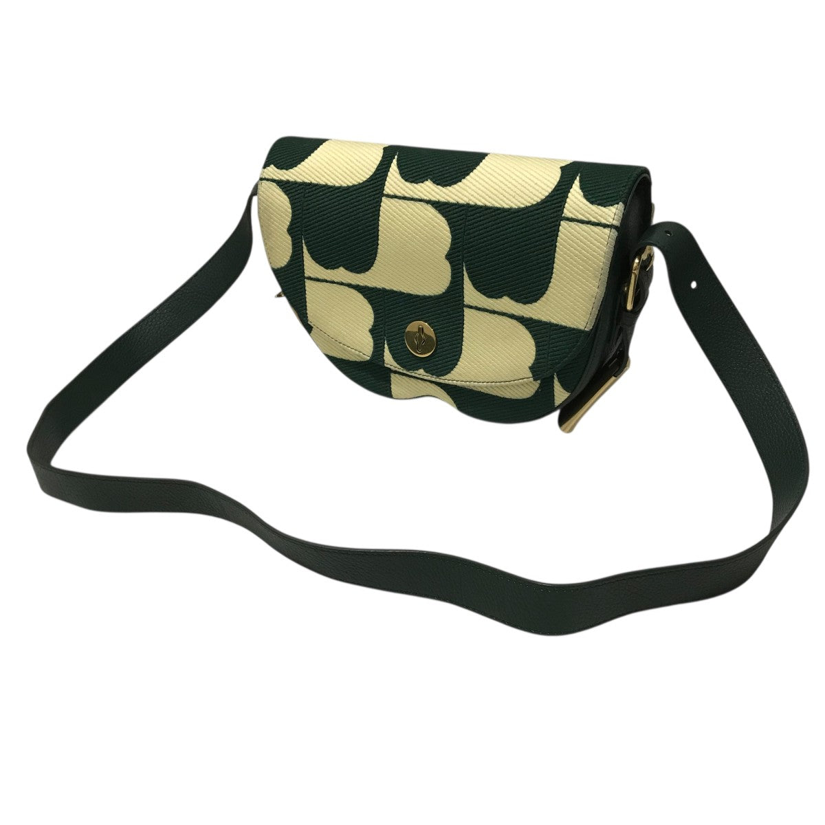 BURBERRY 【Chess Satchel Cotton Crossbody Bag】クロスボディバッグ8082082 古着・中古-1枚目のアイテム画像
