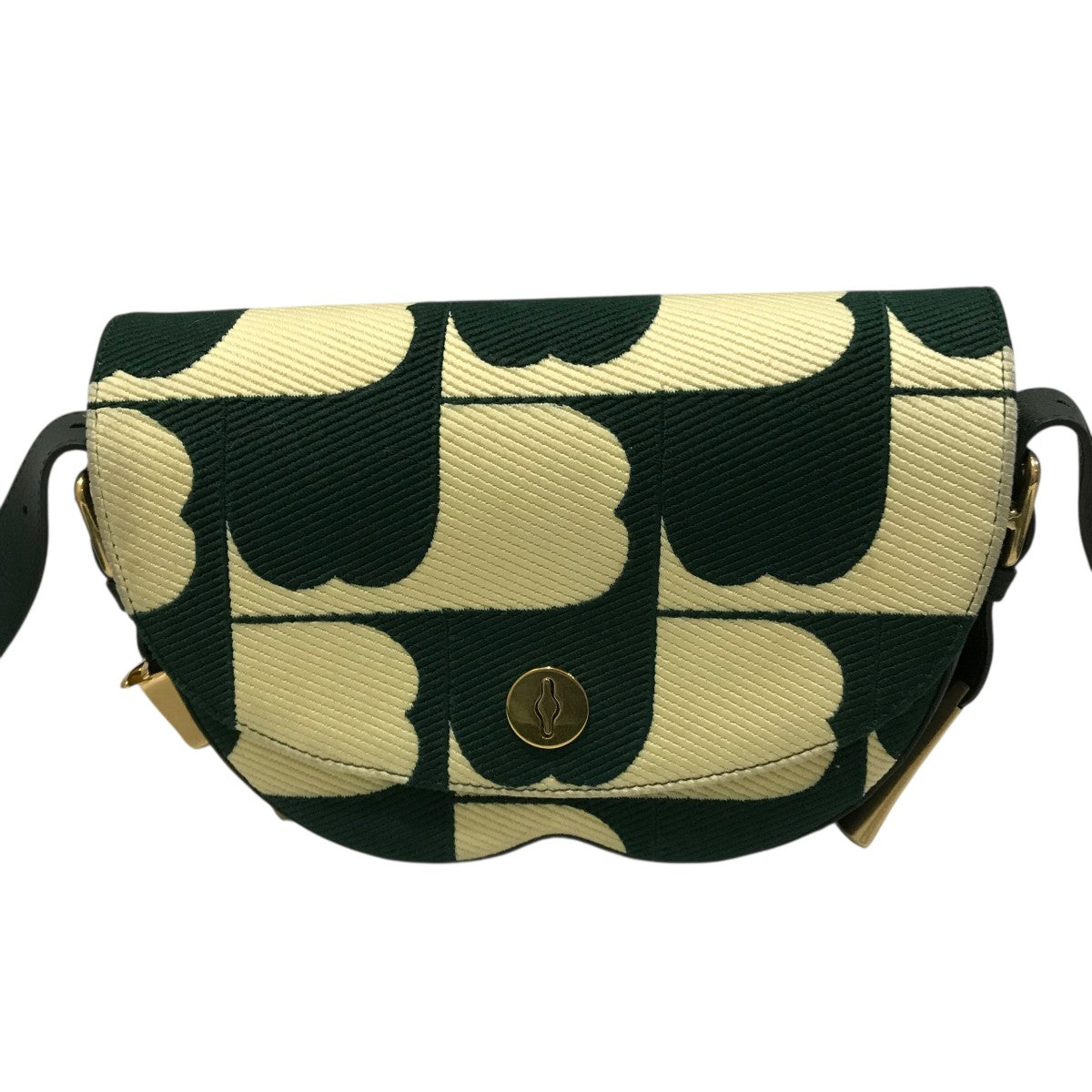 BURBERRY 【Chess Satchel Cotton Crossbody Bag】クロスボディバッグ8082082 古着・中古-3枚目のアイテム画像