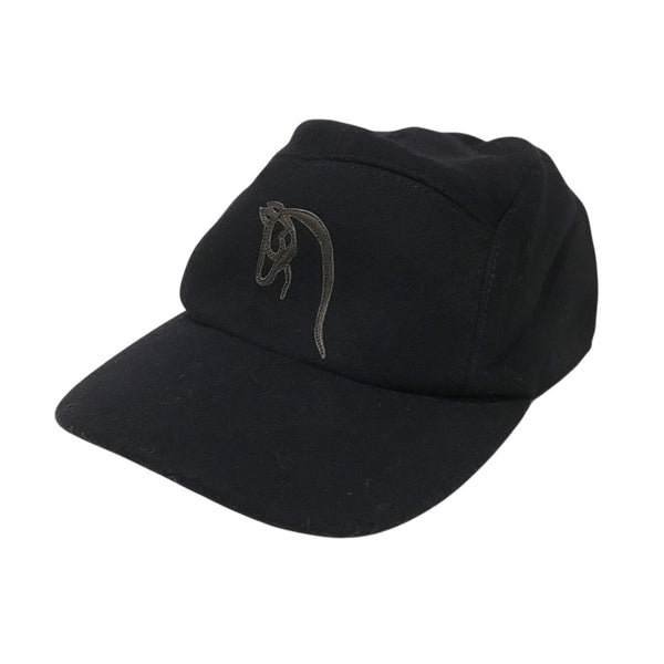 HERMES(エルメス) ホースパッチキャップ ネイビー サイズ 60｜【公式