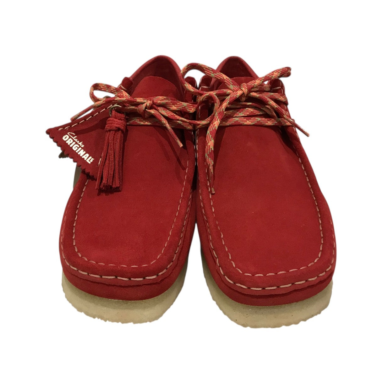 【関税込み】Clarks Originals レッド ワラビーカップ JUNRED(ジュンレッド) / CLARKS / クラークス Wallabee Cup