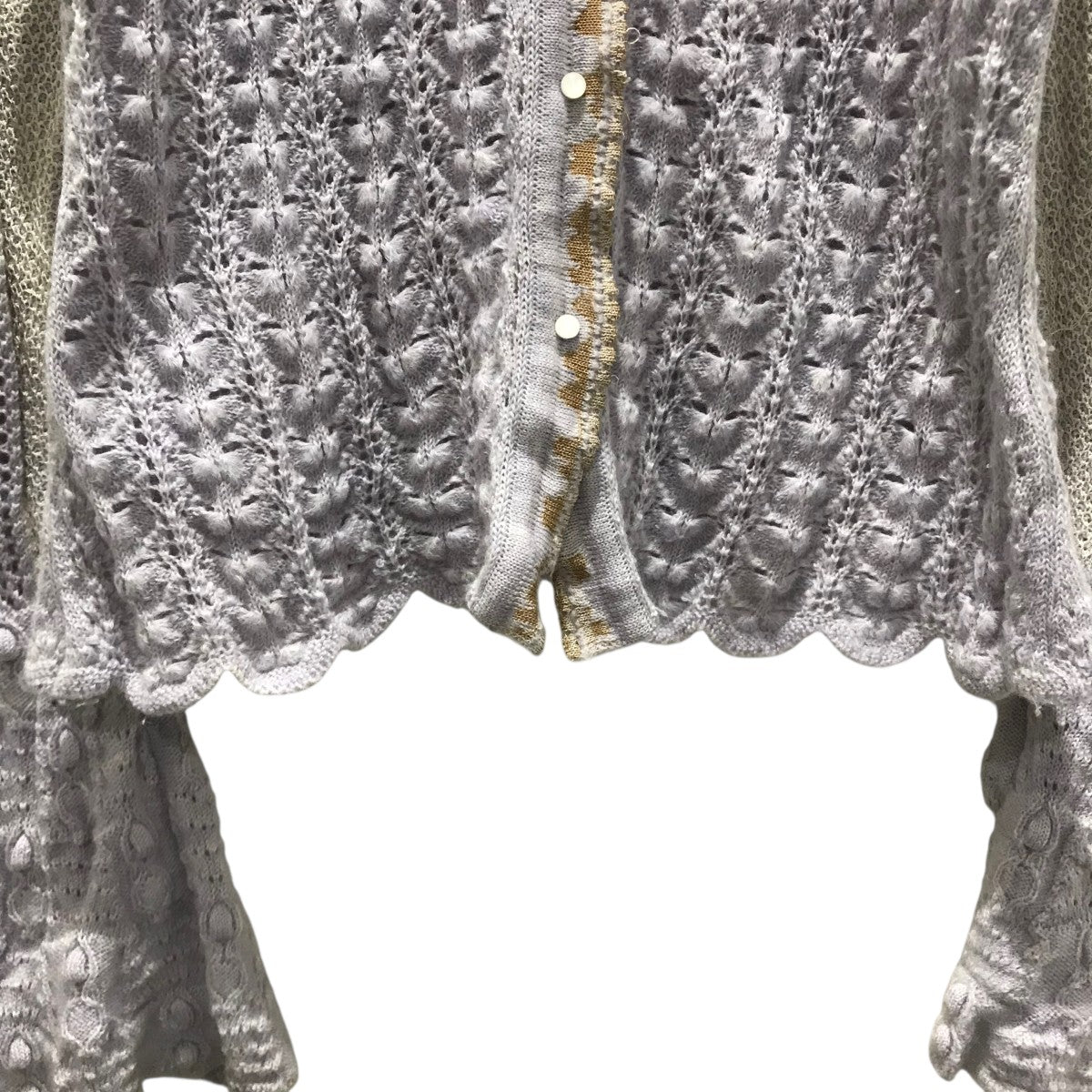 mame kurogouchi(マメクロゴウチ) 【Openwork Pattern Knitted
