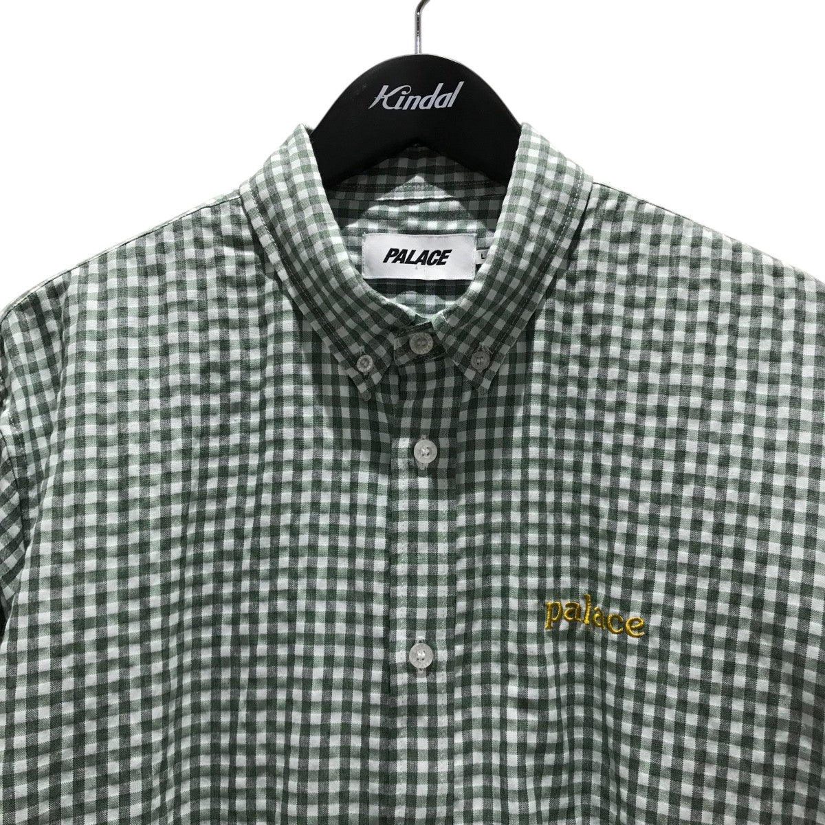 PALACE NEIGHBORHOOD SHIRT グレーオムレチェック PALACE NEIGHBORHOOD SHIRT SALT PEPPER L - メルカリ
