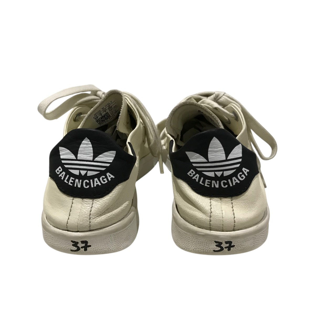 BALENCIAGA×adidas ローカットスニーカー721836 721836 ホワイト