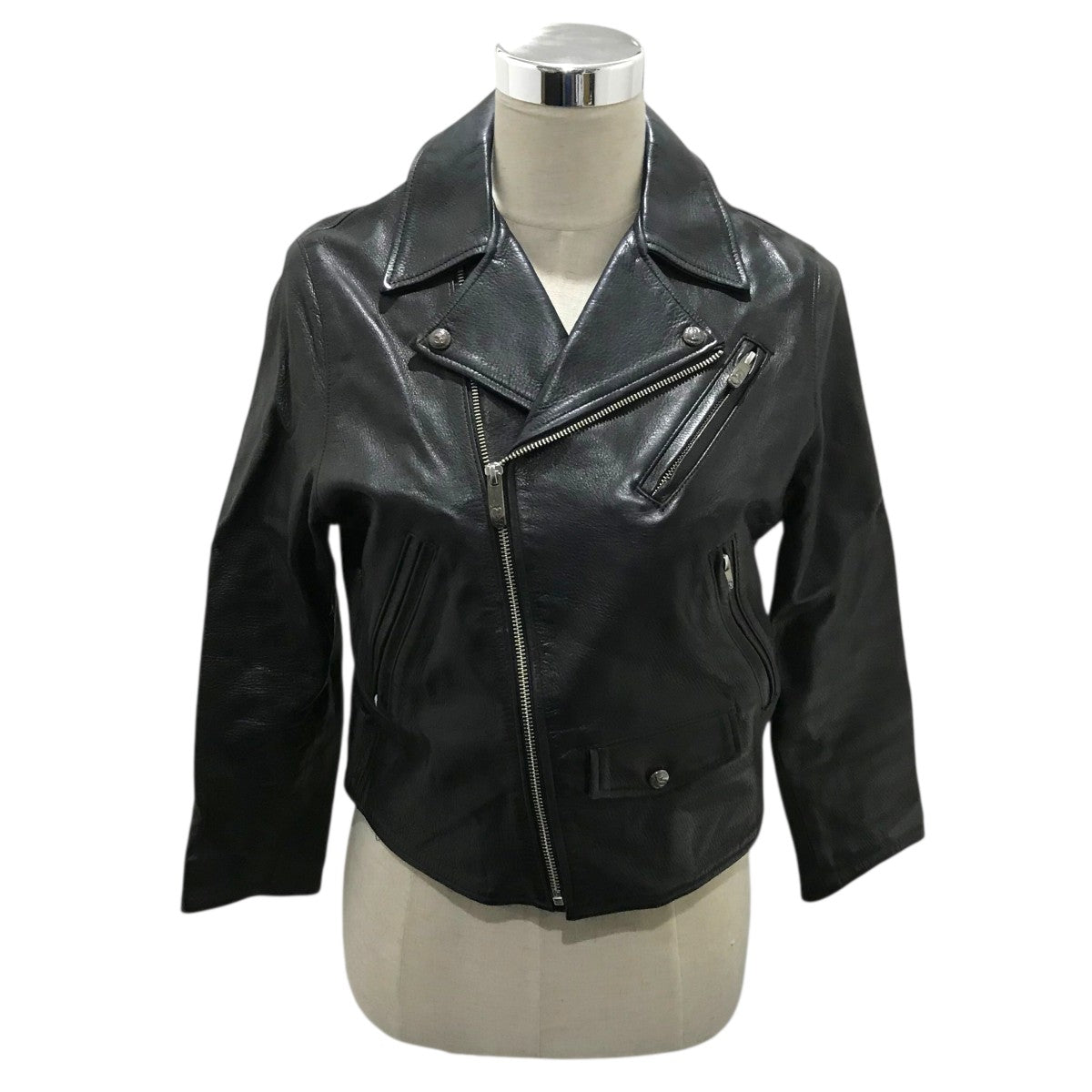 Porter Classic レザーダブルライダースジャケット 古着・中古-1枚目のアイテム画像