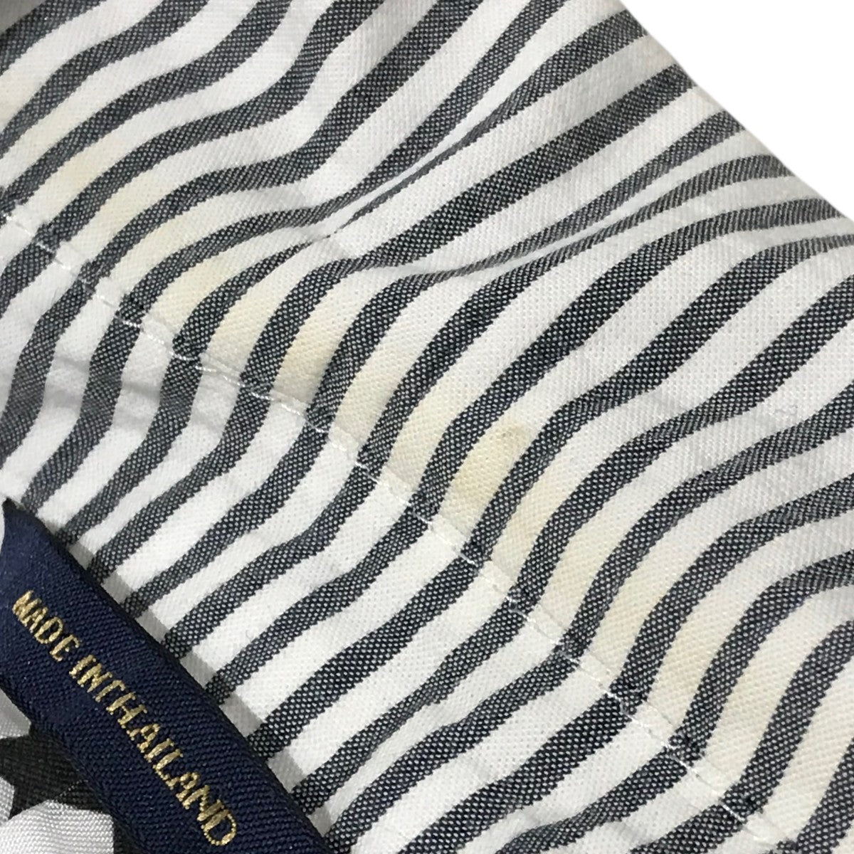 Supreme×BROOKS BROTHERS ストライプセットアップ グレー