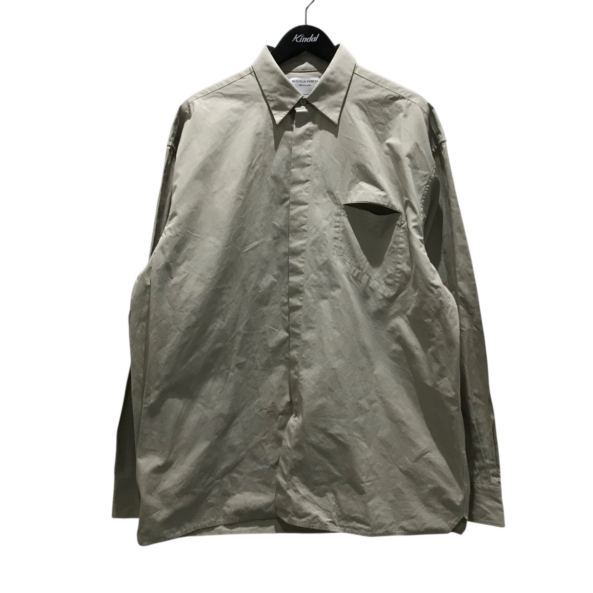 イタリア製ボッテガヴェネタ半袖シャツ綿100 オリーブ BOTTEGA VENETA(ボッテガヴェネタ) 半袖Tシャツ739371 739371