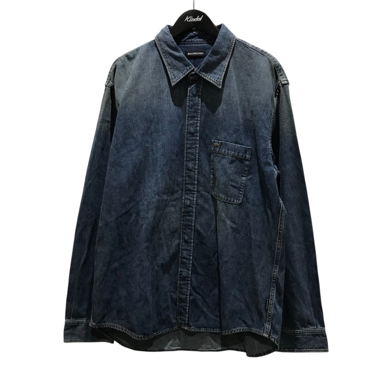 BALENCIAGA denim Long Sleeve Shirts Used | eBay