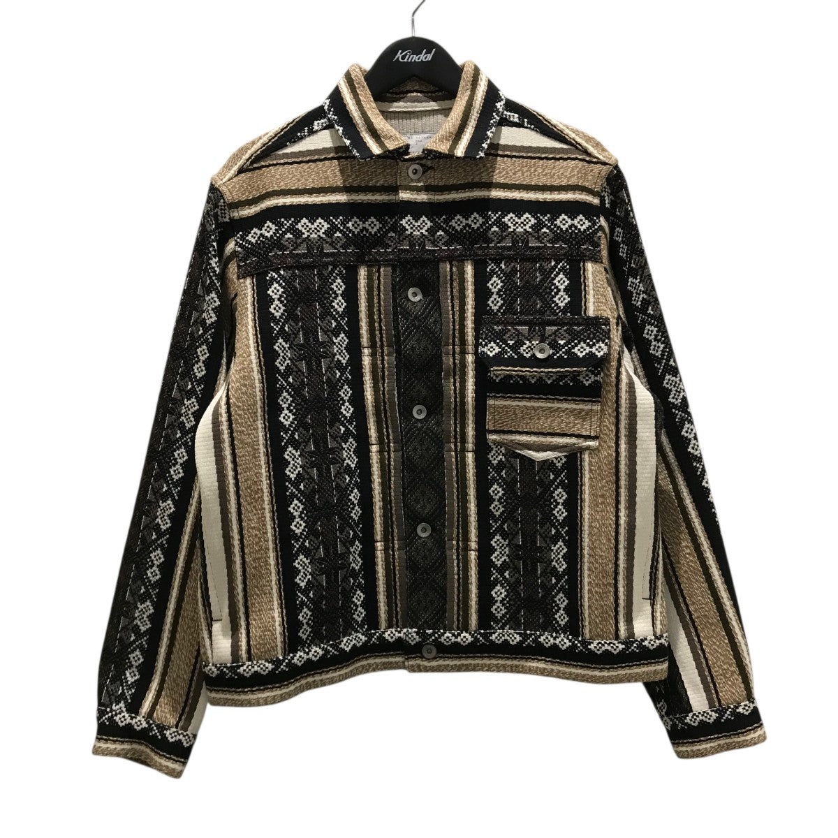 定価64900円 sacai ma-1ドッキングジャケット　サイズ1 sacai - sacai 今季 MA-1 ドッキングジャケットの通販 by