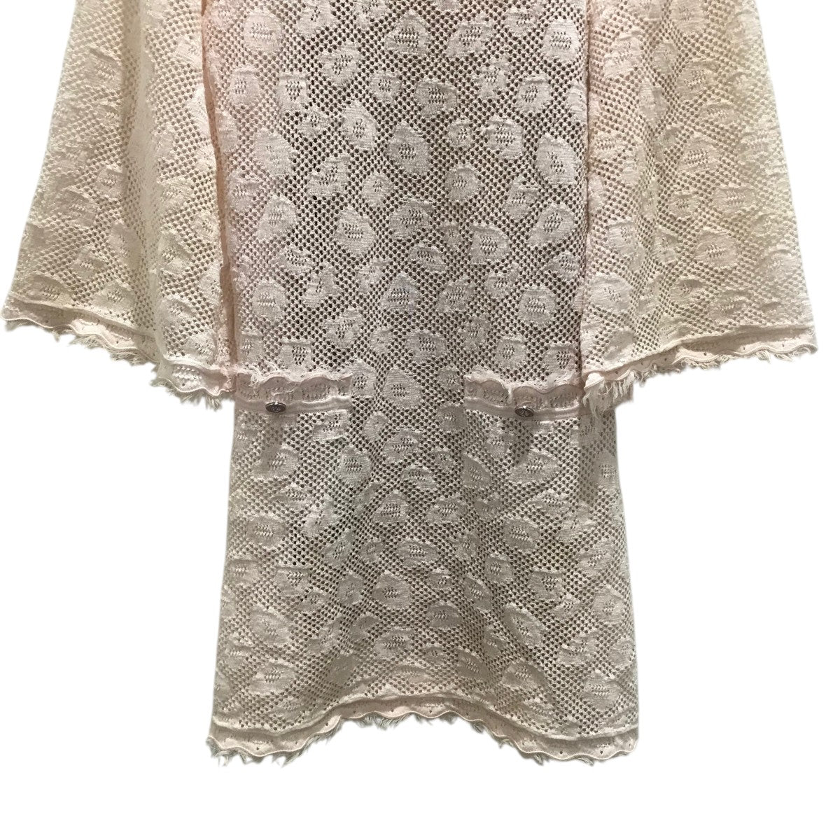 CHANEL ニットワンピースP72468K10405 古着・中古-4枚目のアイテム画像