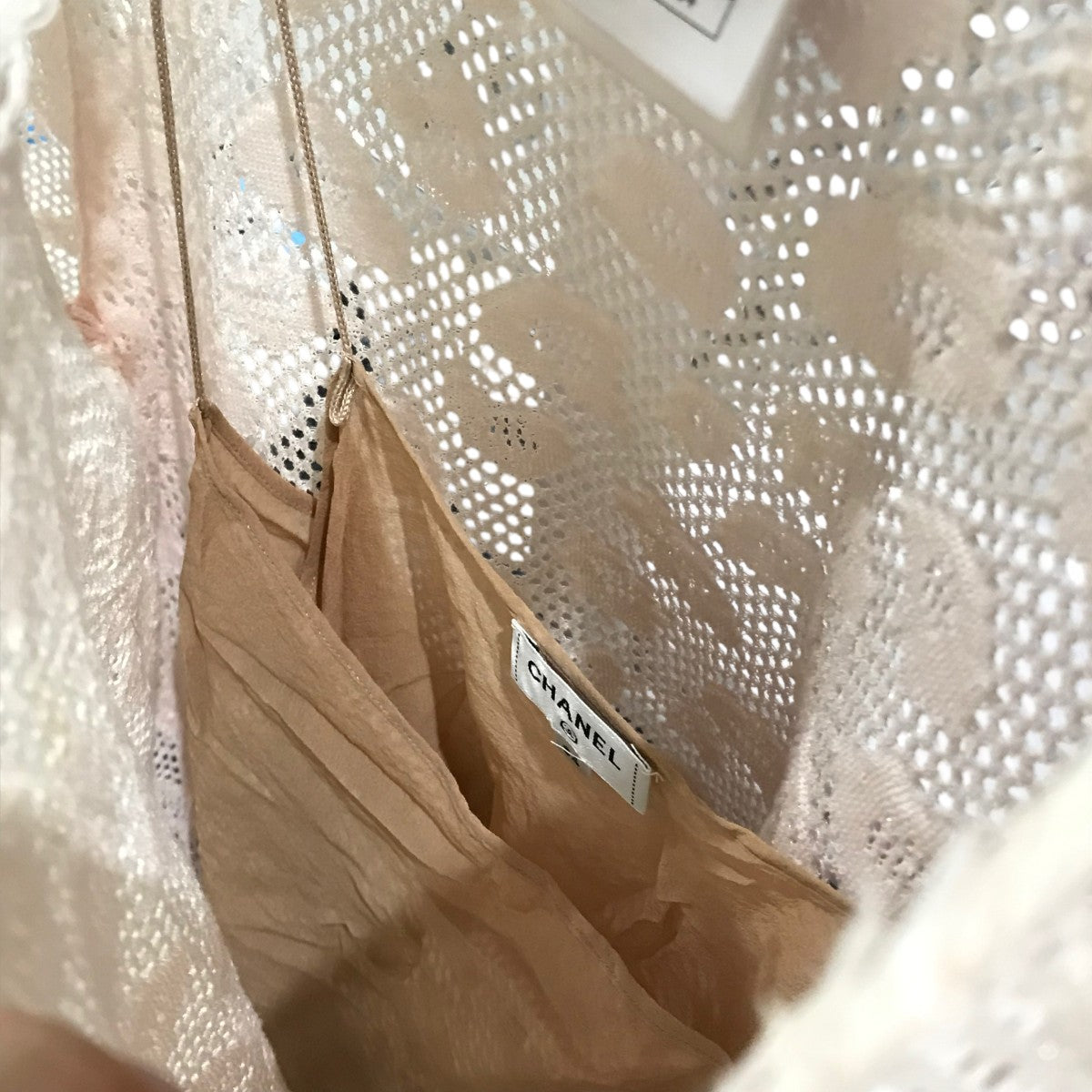 CHANEL ニットワンピースP72468K10405 古着・中古-6枚目のアイテム画像