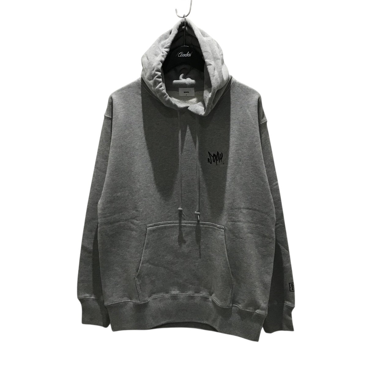 ロゴ刺繍パーカー240108