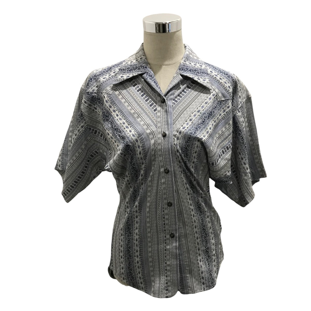 mame kurogouchi(マメクロゴウチ) 25SSStripe Jacquard Open