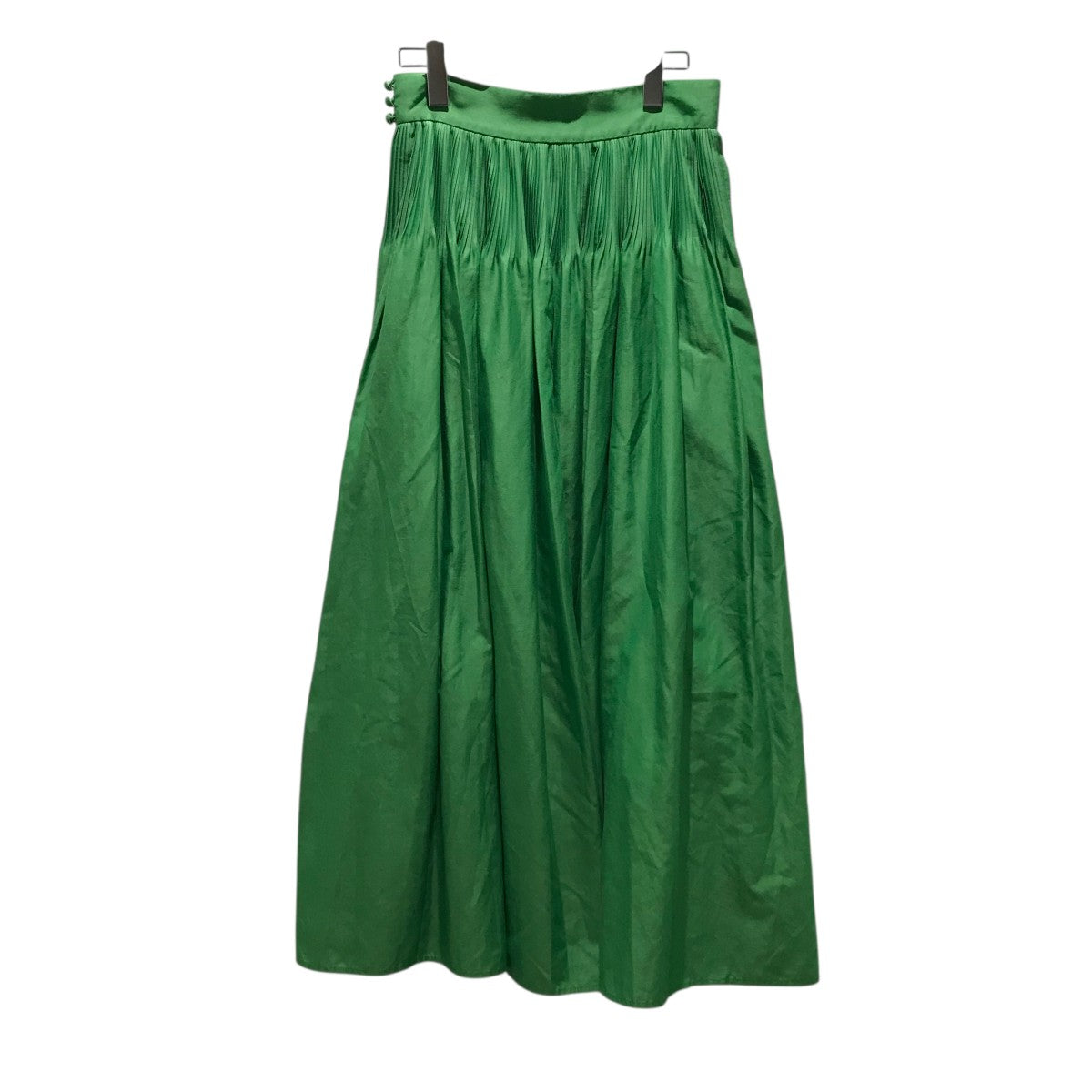 mame kurogouchi(マメクロゴウチ) Silk Cotton Flared Skirtシルク