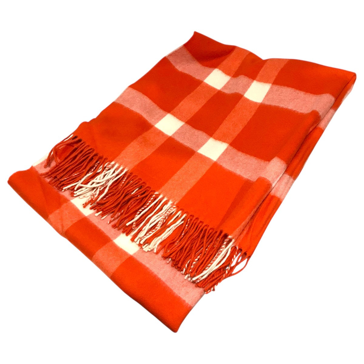 JOHNSTONS OF ELGIN×Ron Herman 大判ストール オレンジ｜【公式
