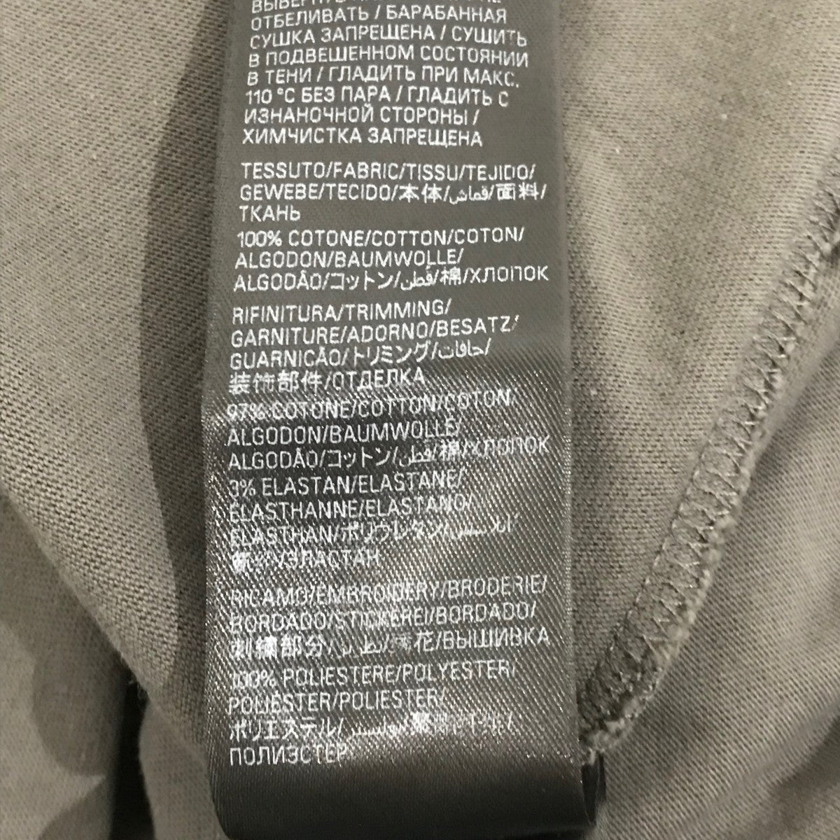 BALENCIAGA(バレンシアガ) ロゴ刺繍Tシャツ764235 764235