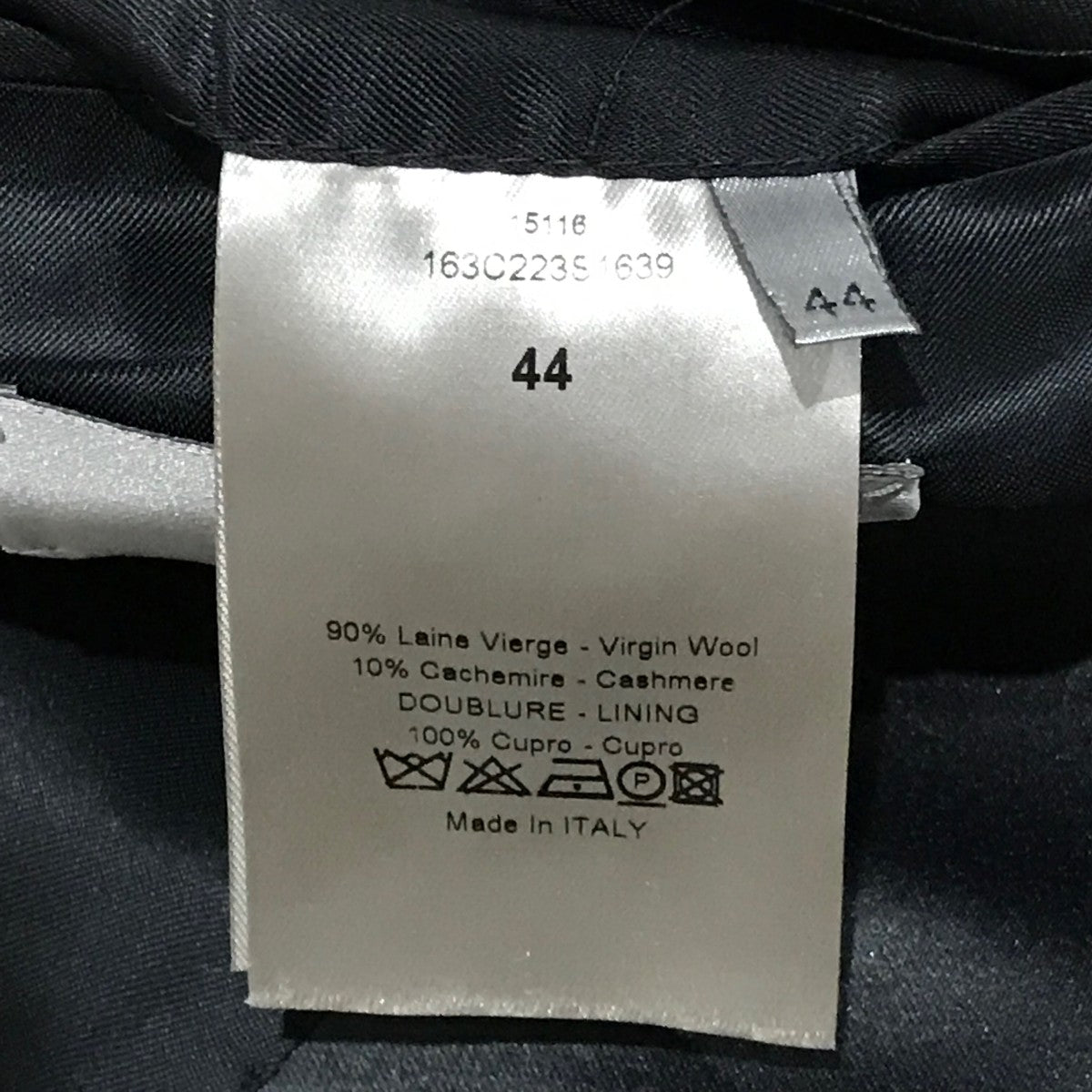 Dior Homme スモーキングジャケット163C223S1639 古着・中古-7枚目のアイテム画像