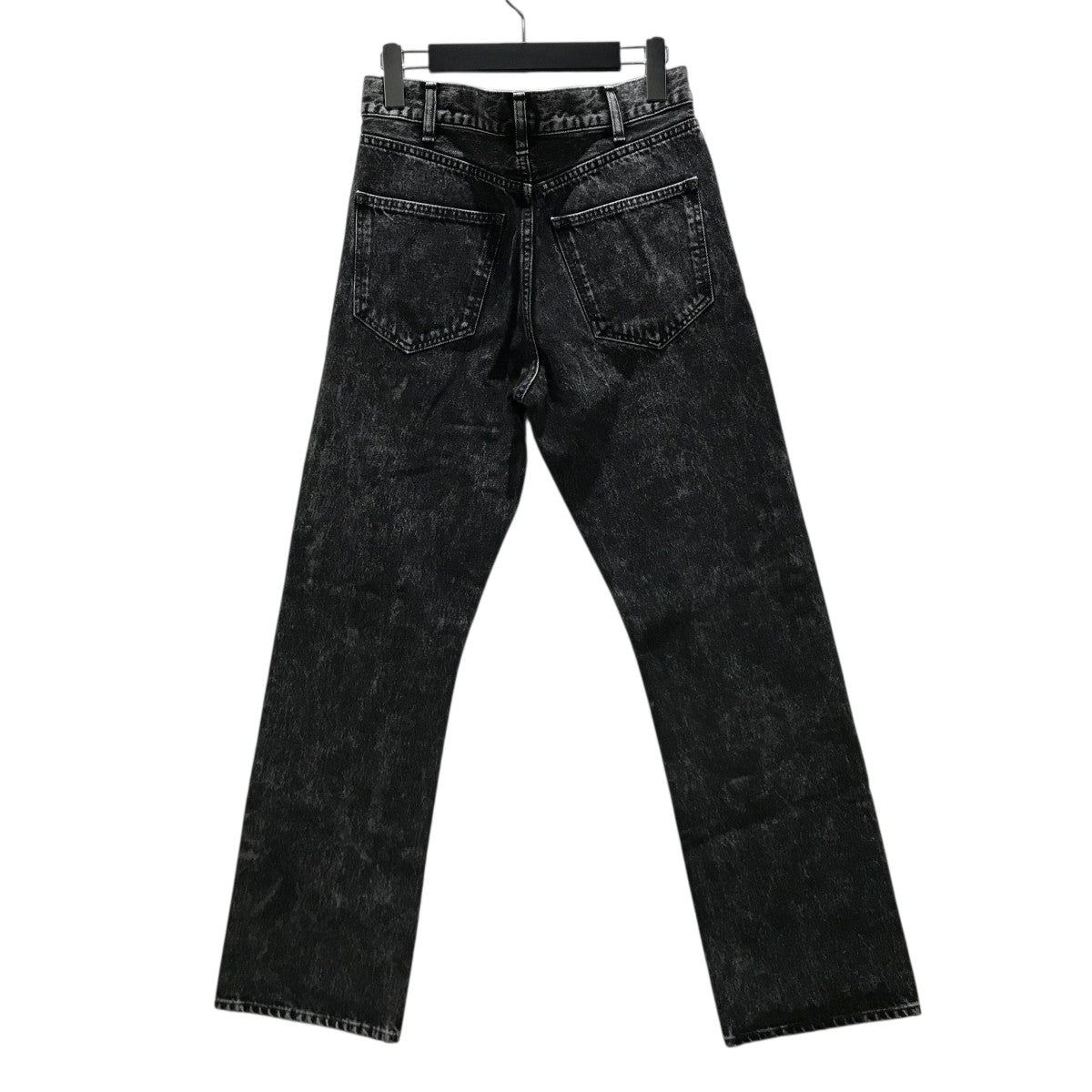 【美品 エディ期】 CELINE デニム ハイウエスト ケミカル ブラック 25 美品 エディ期】 CELINE デニム ハイウエスト ケミカル ブラック 25