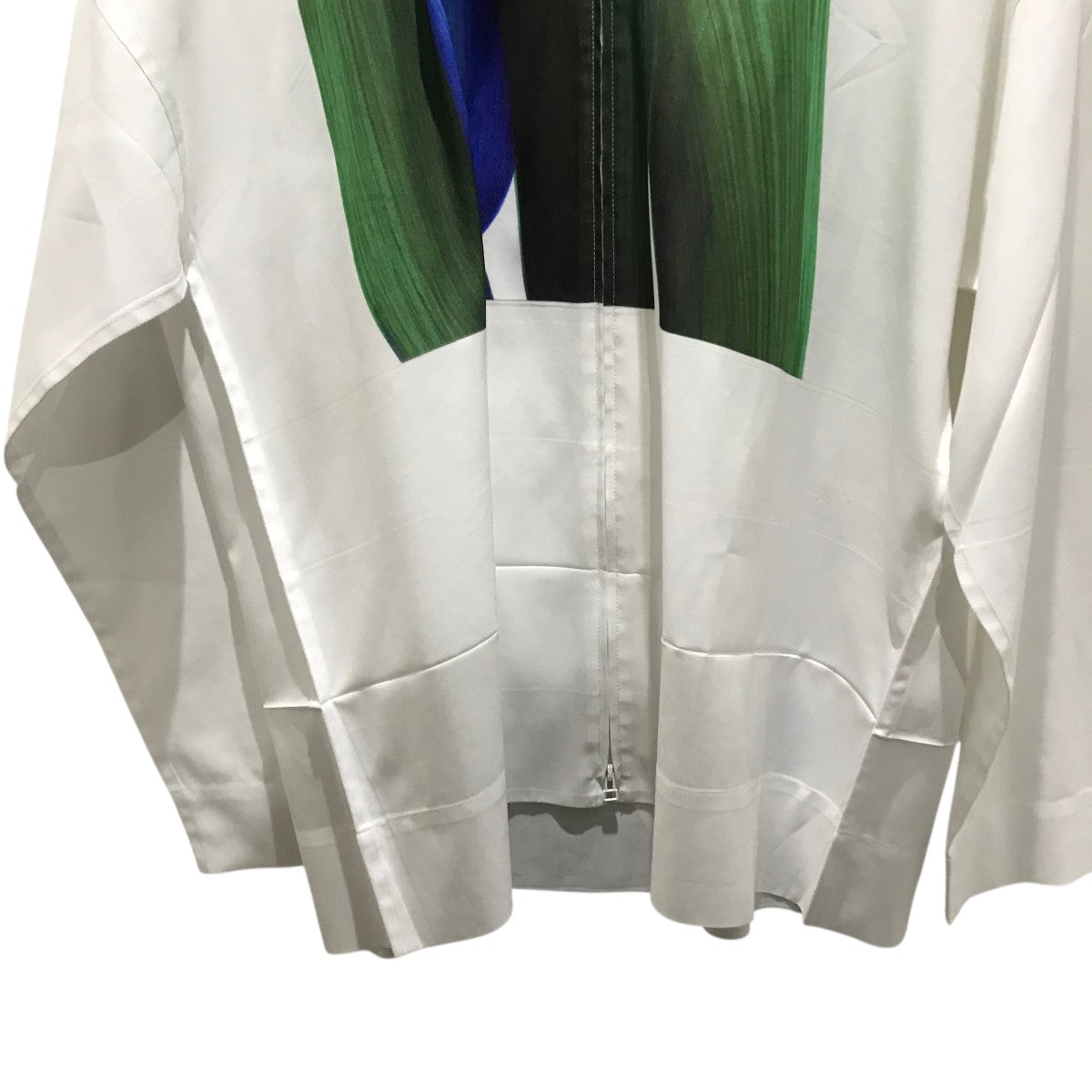 オムプリッセ RB(ロナン・ブルレック) drawing pleats サイズ2 White Ronan Bouroullec Edition Drawing Press Trousers by