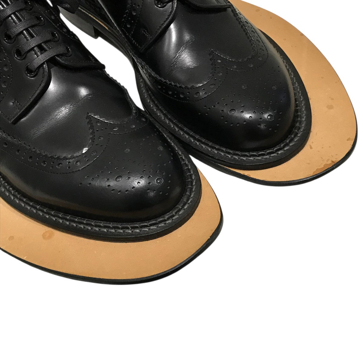コムデギャルソンオムプリュス ビジネスシューズ メダリオン ブラウン 25 Yahoo!オークション -「comme des garcons homme plus 靴」(男性