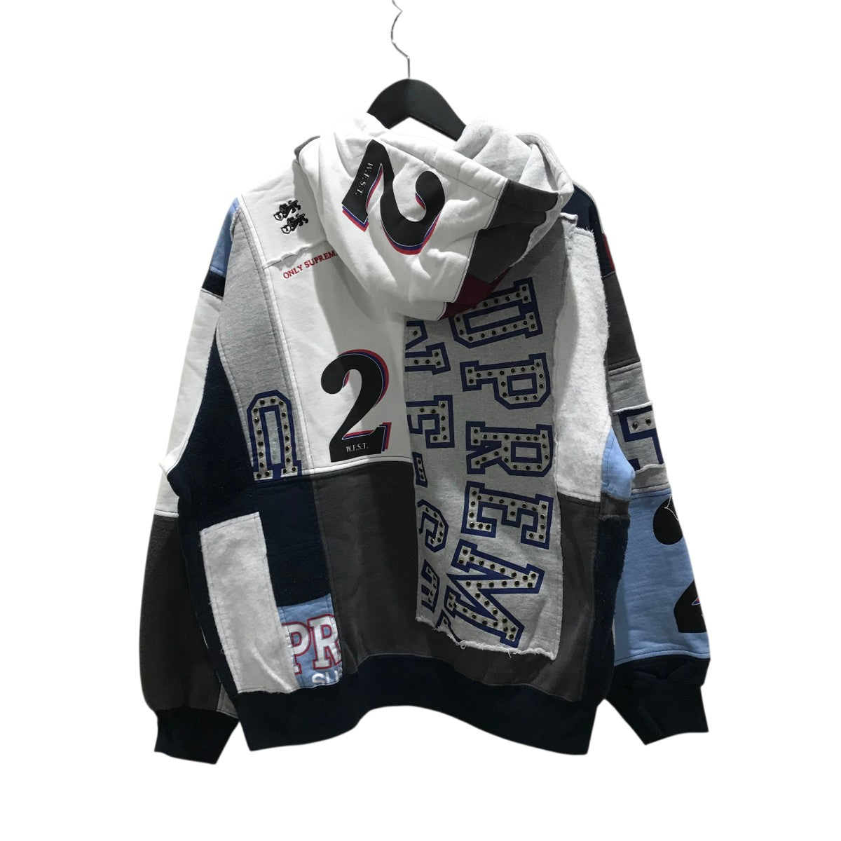 tさま専用　Supreme 22AW パッチワーク ジップパーカー Patchwork Zip Up Hooded Sweatshirt | Supreme 22fw