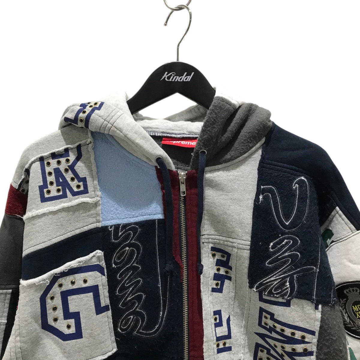Supreme(シュプリーム) 25SS【 Patchwork Zip Up Hooded】パッチ