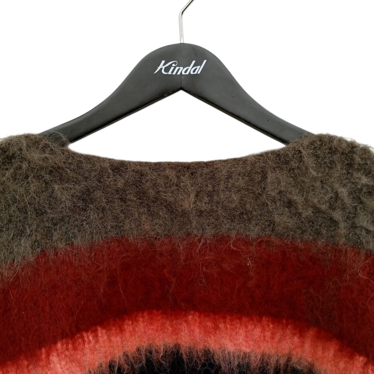 Double Stripe Top and Scarfストライプニット0124030508
