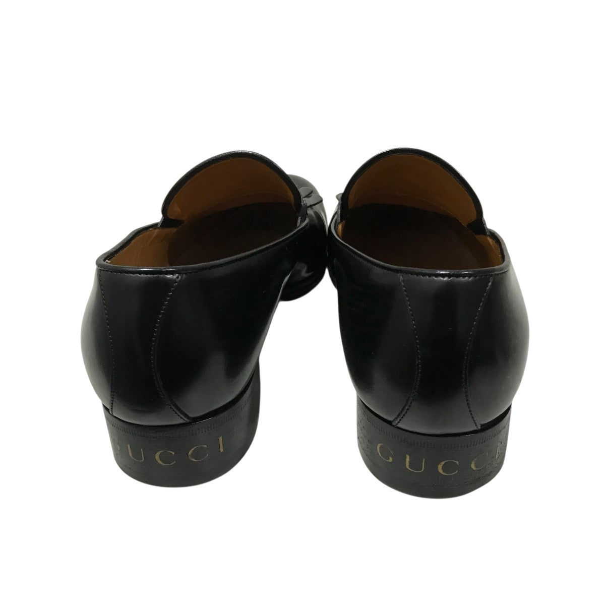 GUCCI(グッチ) レザータッセルローファー714681 714681 ブラック