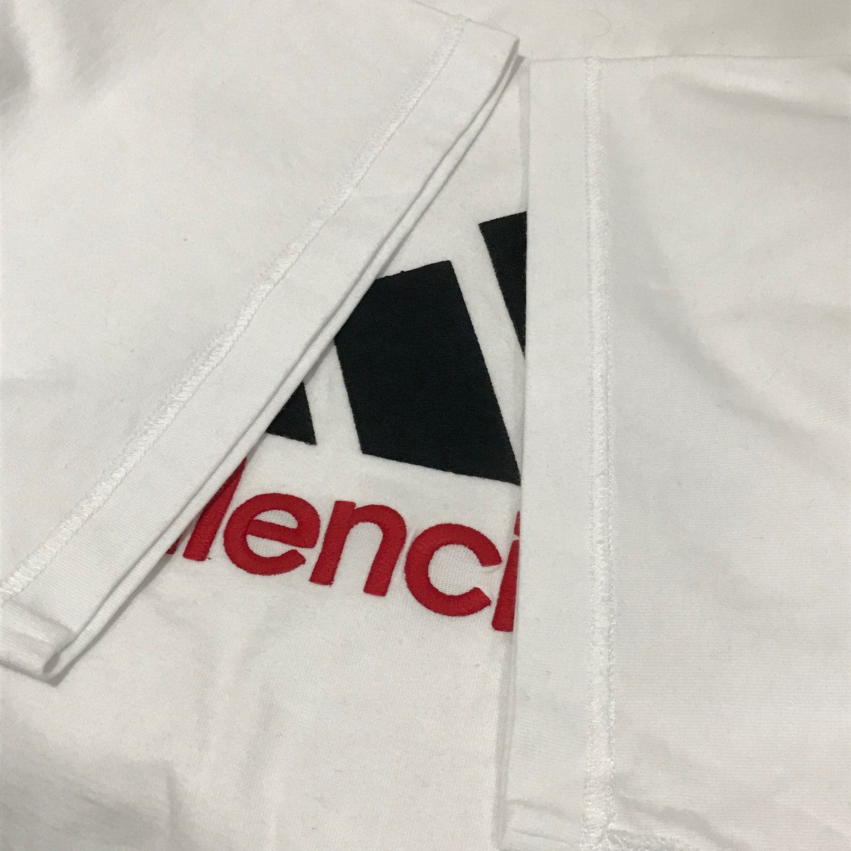 BALENCIAGA×adidas ロゴTシャツ731769 731769 ホワイト サイズ 3