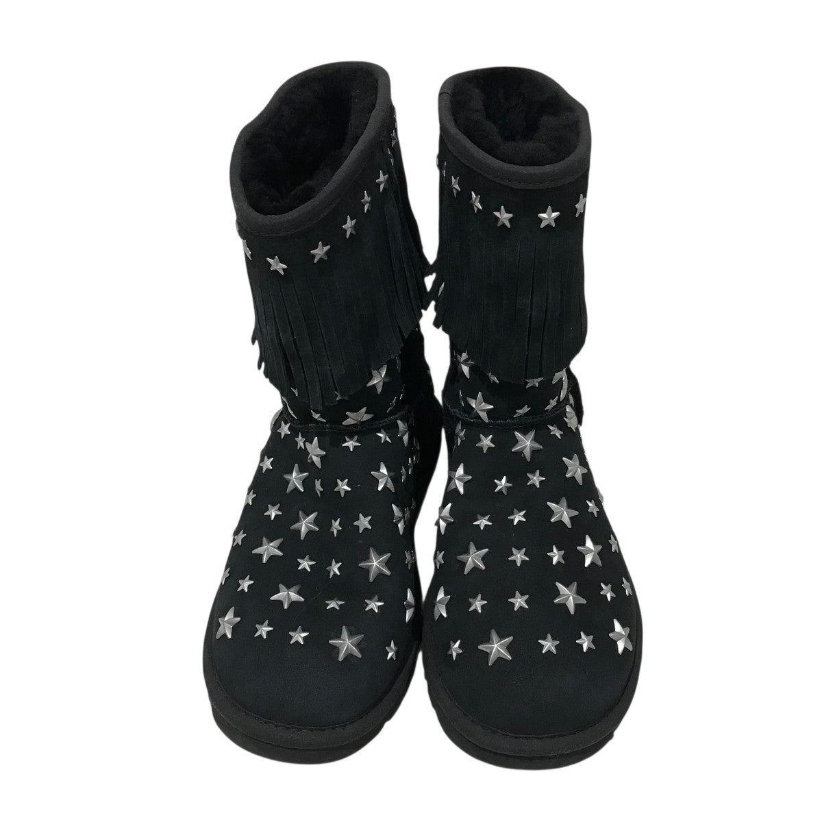 JIMMY CHOO×UGG スタースタッズムートンブーツ ブラック サイズ 23