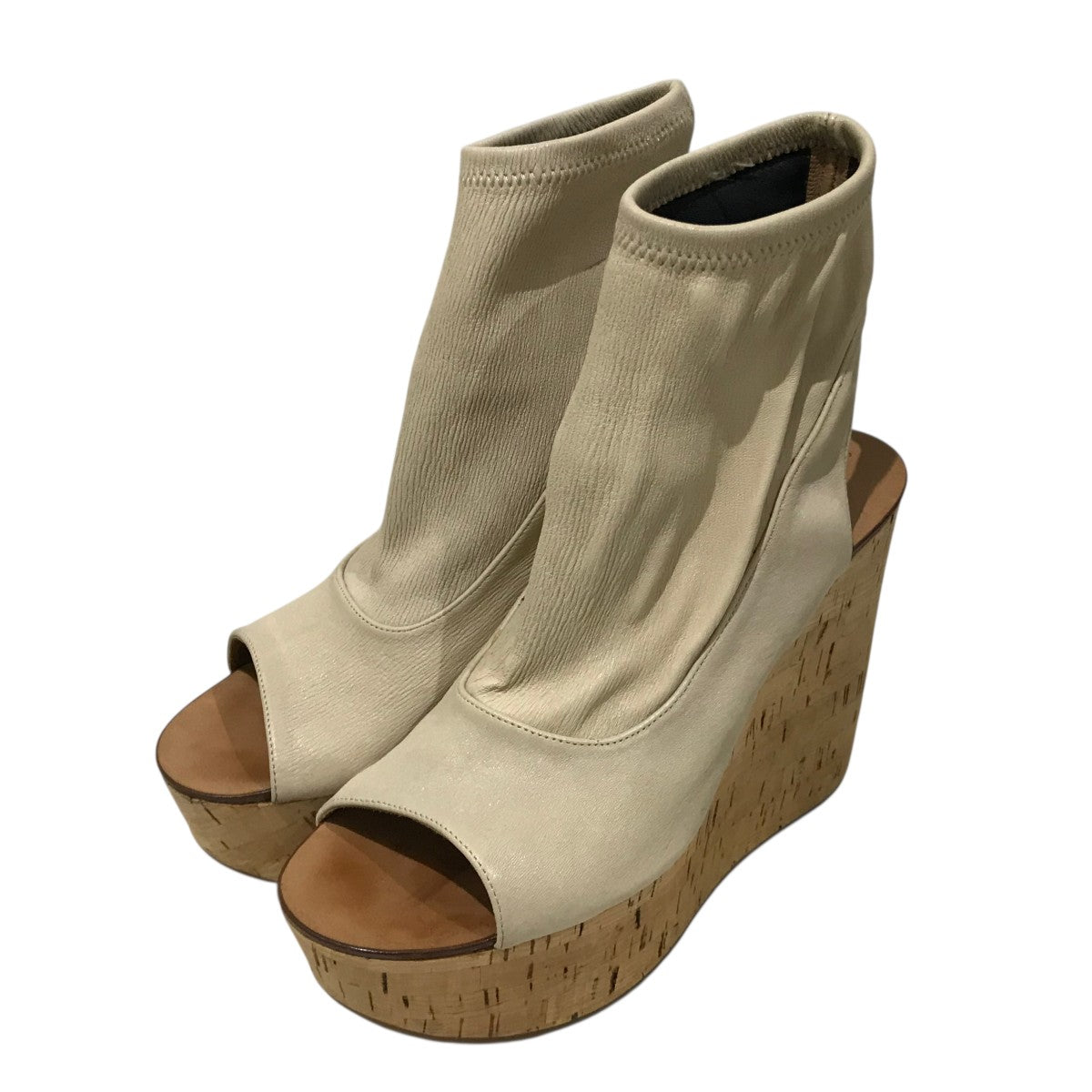 SeeByChloe / 美品 / ウェッジソールサンダル SEE BY CHLOE(シーバイクロエ) ウエッジソールサンダル ブラウン