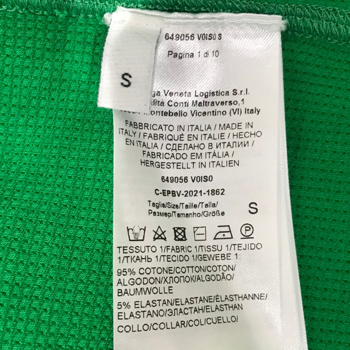 BOTTEGA VENETA サーマルカットソー649056 古着・中古-6枚目のアイテム画像