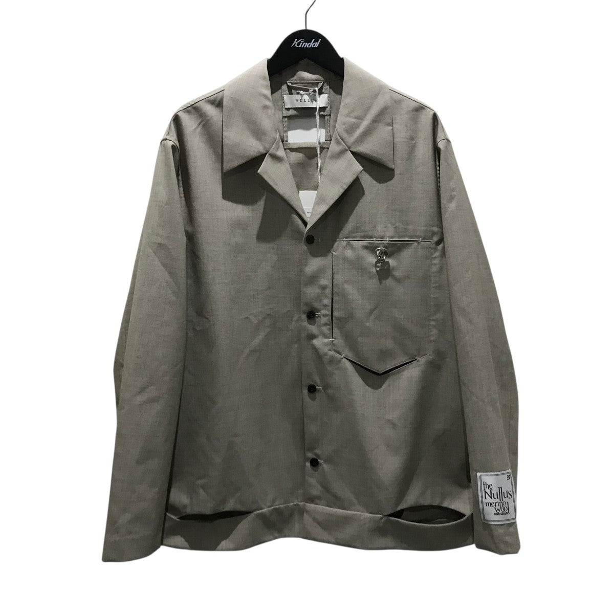 NULLUS(ヌル) シャツジャケットNUSS24SHI004 NUSS24SHI004