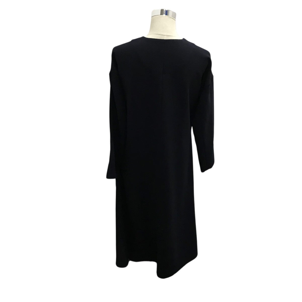 ENFOLD(エンフォルド) TUCK DRAPE DRESSノースリーブワンピース