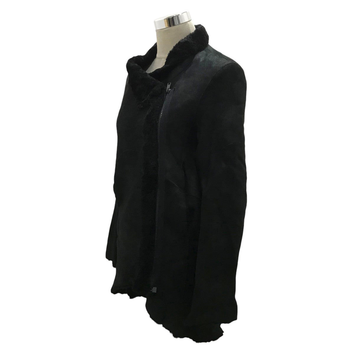 HELMUT LANG(ヘルムートラング) ムートンジャケット ブラック サイズ