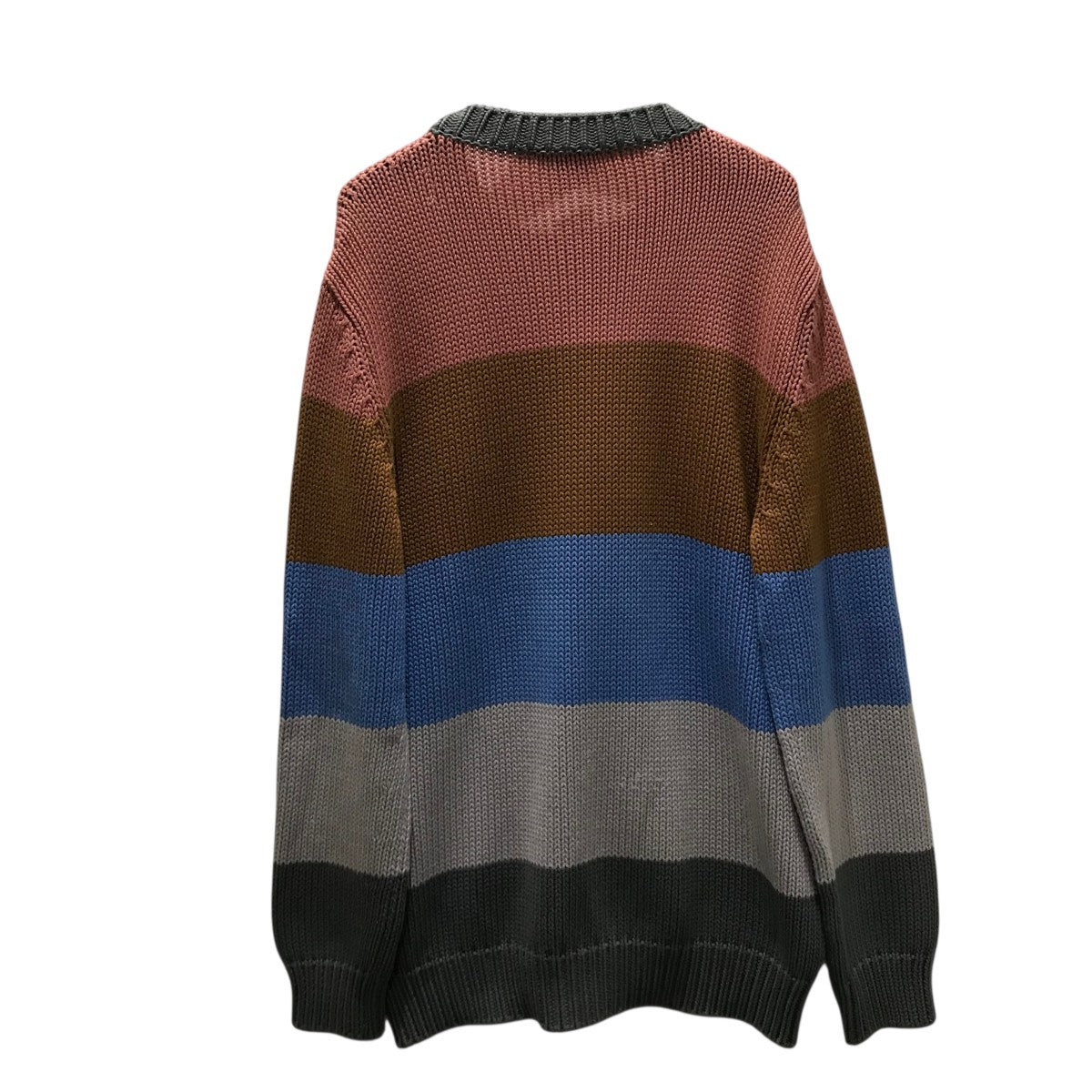 LOUIS VUITTON インサイドアウトクルーネック セーター カシミア L LOUIS VUITTON 美品 ルイヴィトン インサイドアウトクルーネック