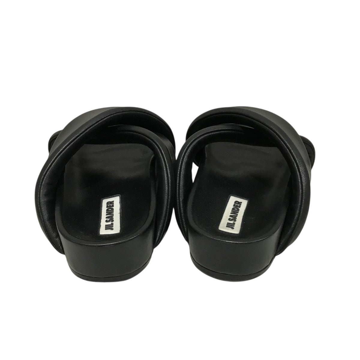 JIL SANDER(ジルサンダー) レザークロスストラップサンダル