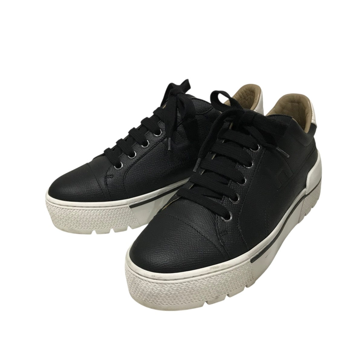 HERMES(エルメス) Hロゴローカットスニーカー192119Z 192119Z